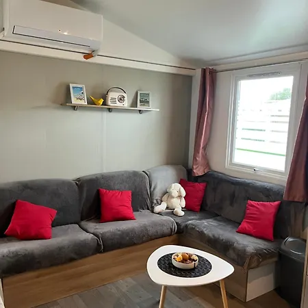 Mobilhome 2 4-6 Pers Les Charmettes Siblu 4 étoiles Aux Mathes